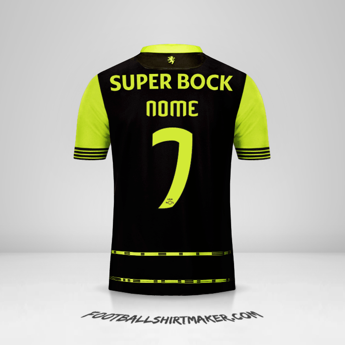 Camisa Sporting Clube 2017/18 Alternativa -  nome - 7