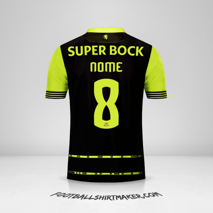 Maglia Sporting Clube 2017/18 Seconda -  nome - 8