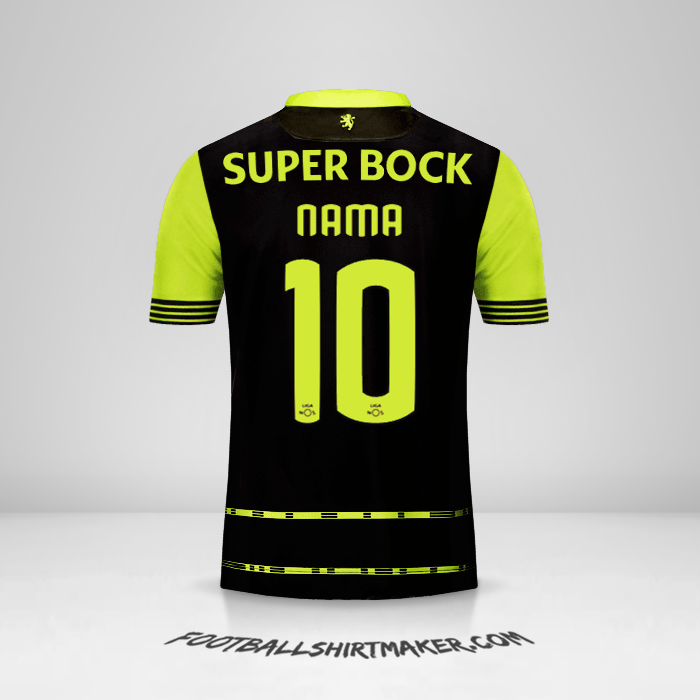 Jersey Sporting Clube 2017/18 Alternatif -  nama - 10