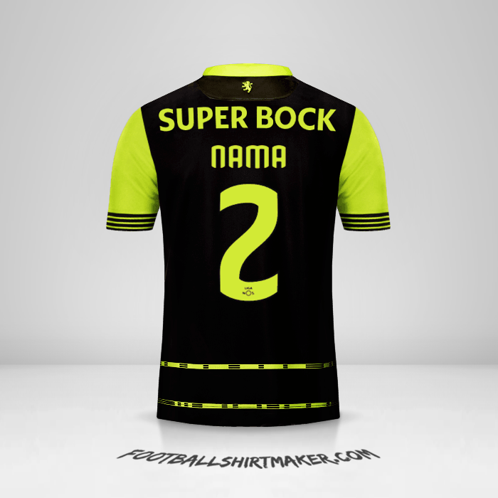 Jersey Sporting Clube 2017/18 Alternatif -  nama - 2