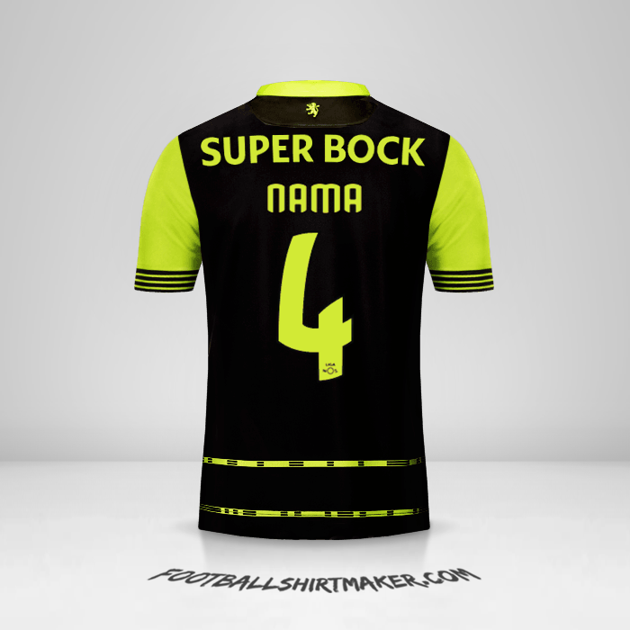 Jersey Sporting Clube 2017/18 Alternatif -  nama - 4