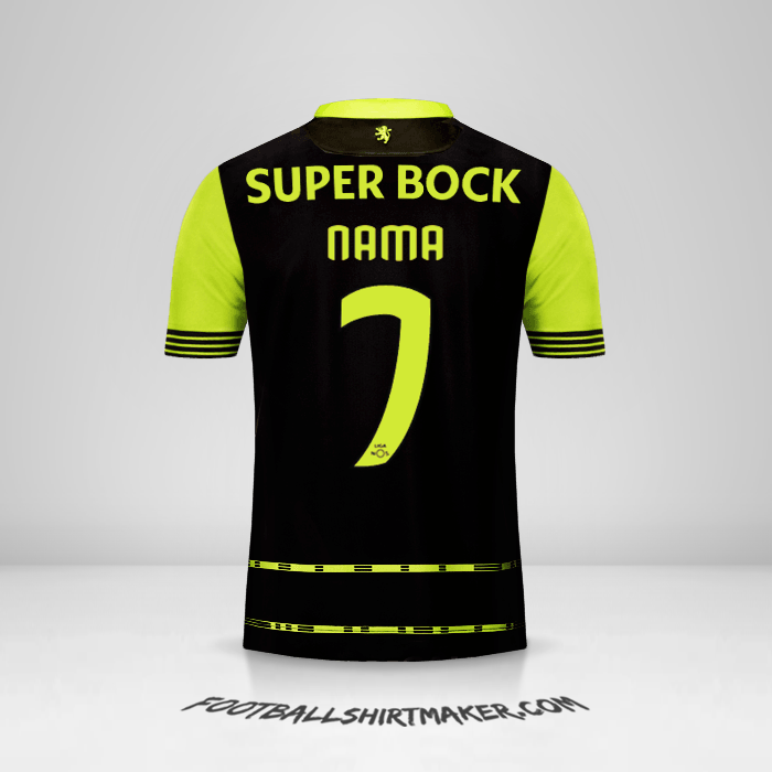 Jersey Sporting Clube 2017/18 Alternatif -  nama - 7