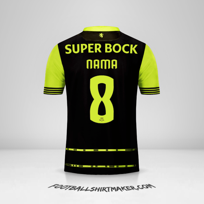 Jersey Sporting Clube 2017/18 Alternatif -  nama - 8