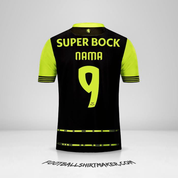 Jersey Sporting Clube 2017/18 Alternatif -  nama - 9