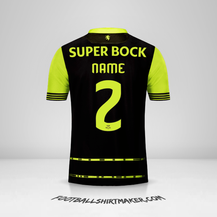 Shirt Sporting Clube 2017/18 Away -  name - 2