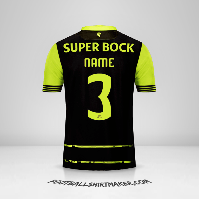 Shirt Sporting Clube 2017/18 Away -  name - 3