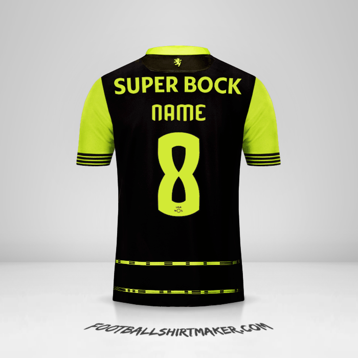 Trikot Sporting Clube 2017/18 Auswärts -  name - 8