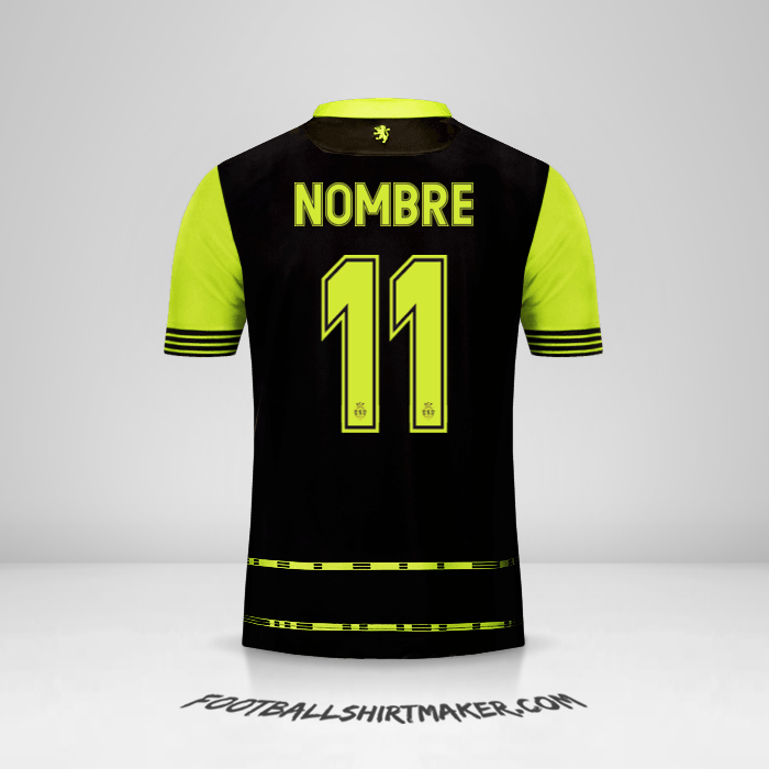 Camiseta Sporting Clube Cup 2017/18 Visita -  nombre - 11