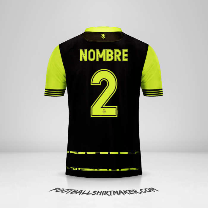 Camiseta Sporting Clube Cup 2017/18 Visita -  nombre - 2