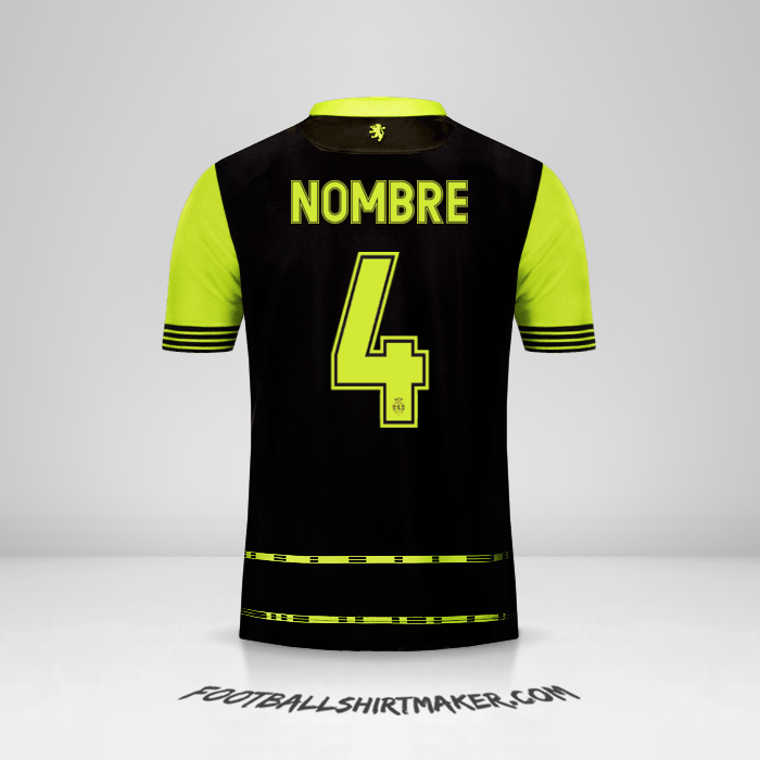 Camiseta Sporting Clube Cup 2017/18 Visita -  nombre - 4