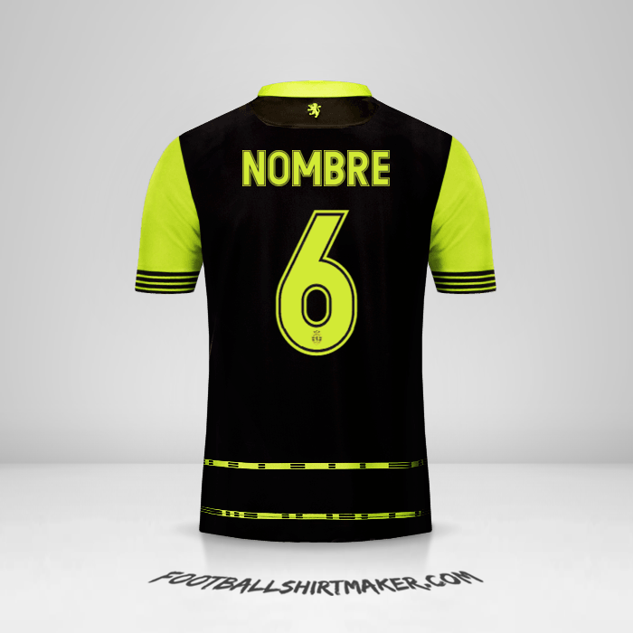 Jersey Sporting Clube Cup 2017/18 Visita -  nombre - 6