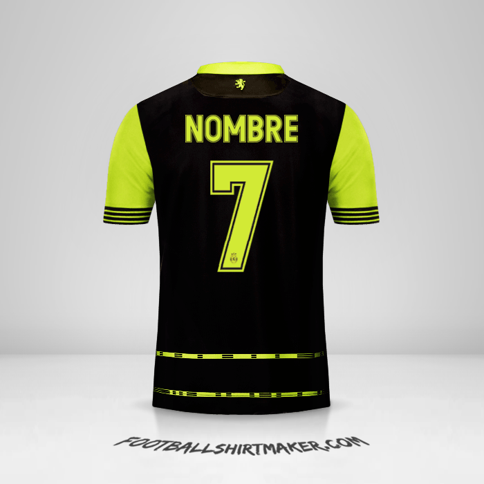 Jersey Sporting Clube Cup 2017/18 Visita -  nombre - 7