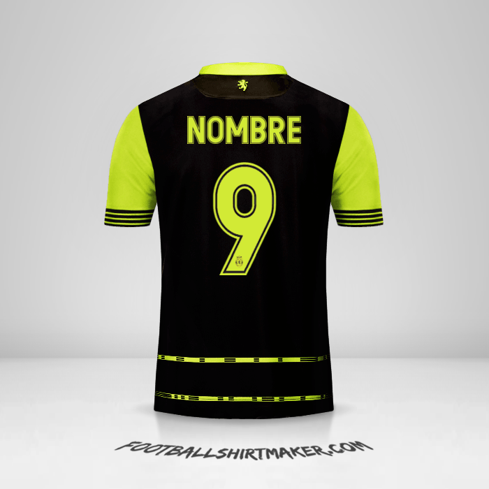Camiseta Sporting Clube Cup 2017/18 Visita -  nombre - 9