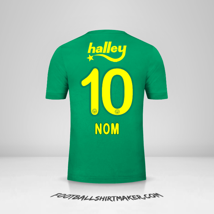 Maillot Fenerbahce SK 2017/18 Troisième -  nom - 10
