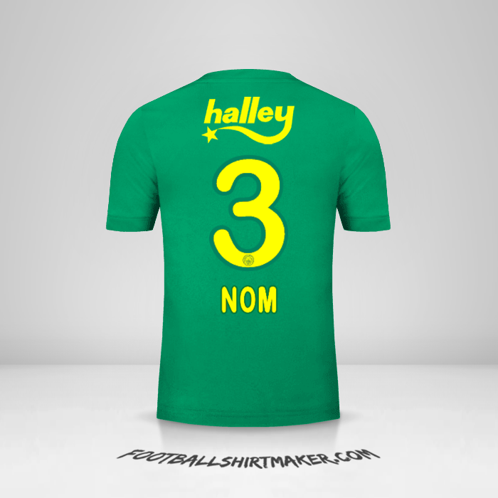 Maillot Fenerbahce SK 2017/18 Troisième -  nom - 3