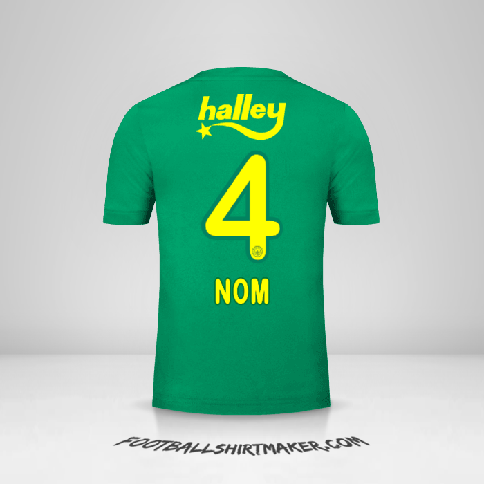 Maillot Fenerbahce SK 2017/18 Troisième -  nom - 4