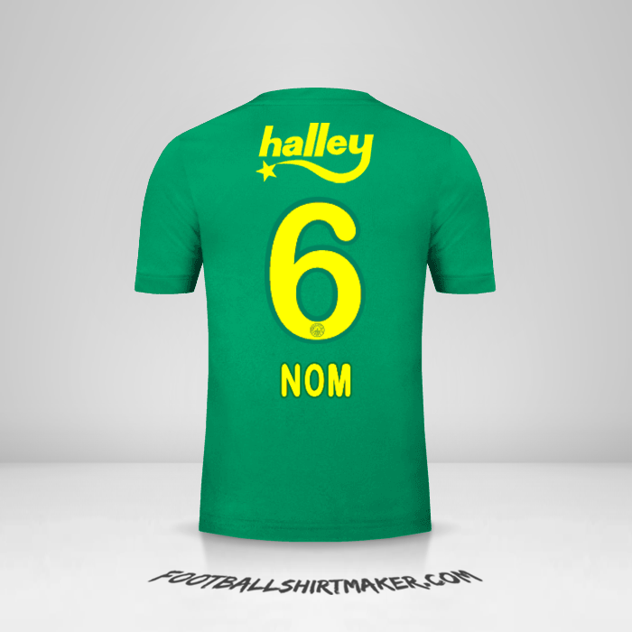 Maillot Fenerbahce SK 2017/18 Troisième -  nom - 6