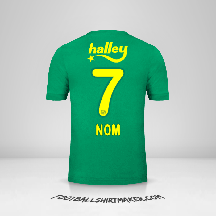 Maillot Fenerbahce SK 2017/18 Troisième -  nom - 7