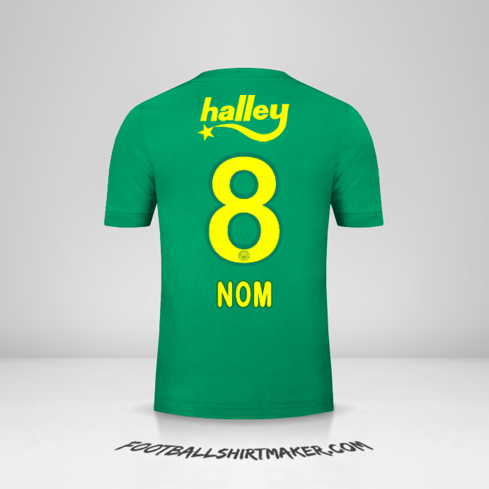 Maillot Fenerbahce SK 2017/18 Troisième -  nom - 8