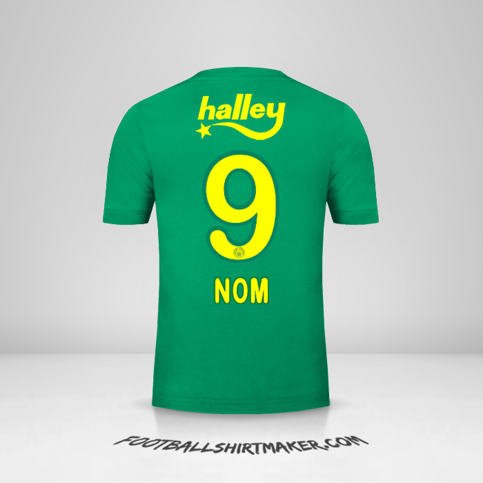 Maillot Fenerbahce SK 2017/18 Troisième -  nom - 9