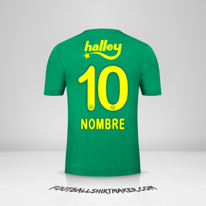 Jersey Fenerbahce SK 2017/18 Tercera -  nombre - 10