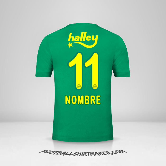 Jersey Fenerbahce SK 2017/18 Tercera -  nombre - 11