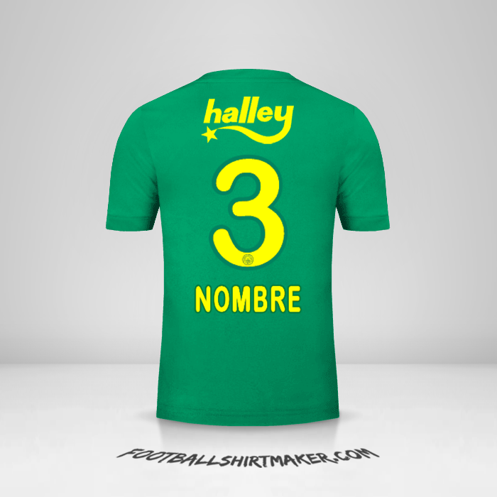 Jersey Fenerbahce SK 2017/18 Tercera -  nombre - 3