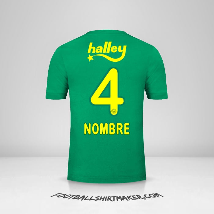 Jersey Fenerbahce SK 2017/18 Tercera -  nombre - 4