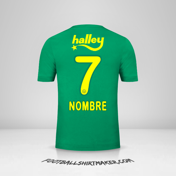 Camiseta Fenerbahce SK 2017/18 Tercera -  nombre - 7