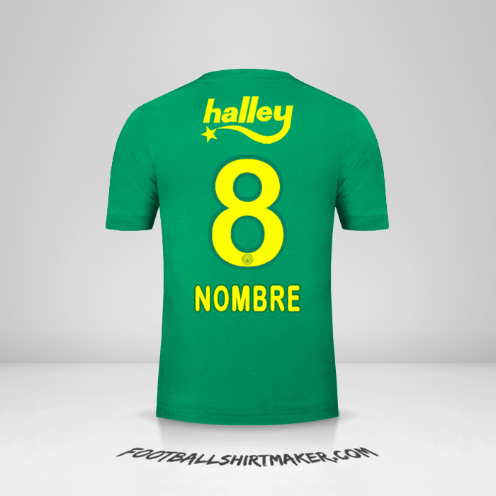 Jersey Fenerbahce SK 2017/18 Tercera -  nombre - 8