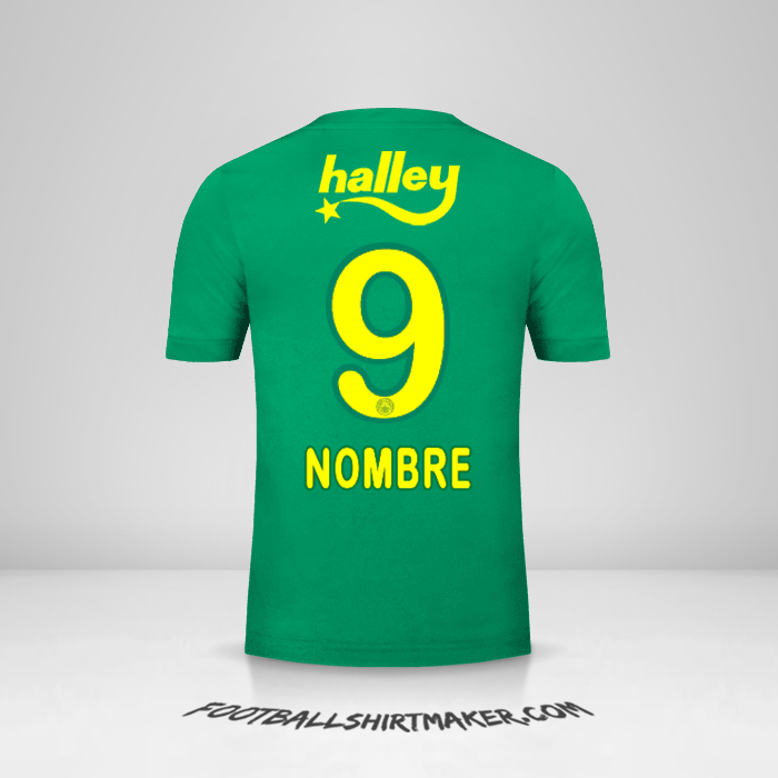 Jersey Fenerbahce SK 2017/18 Tercera -  nombre - 9