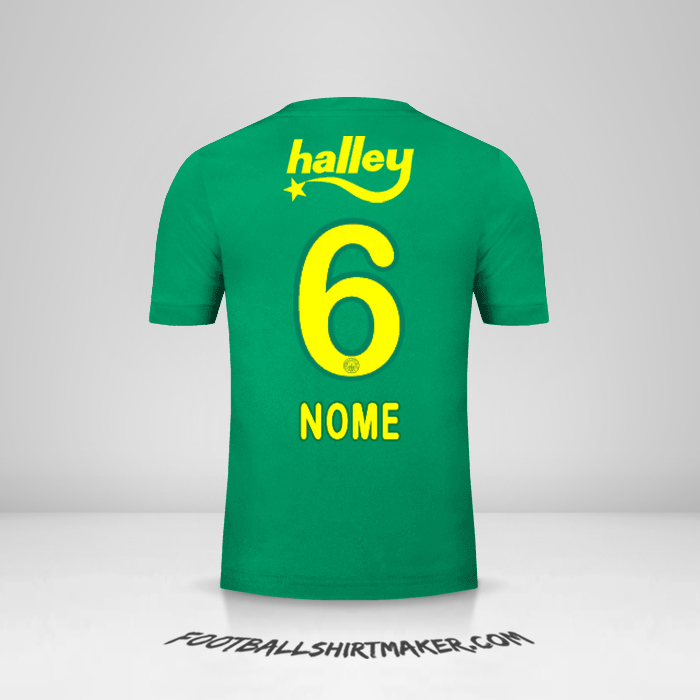 Camisa Fenerbahce SK 2017/18 Terceira -  nome - 6