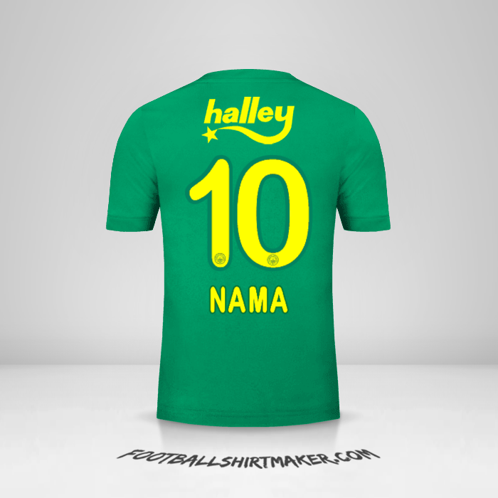 Jersey Fenerbahce SK 2017/18 Ketiga -  nama - 10