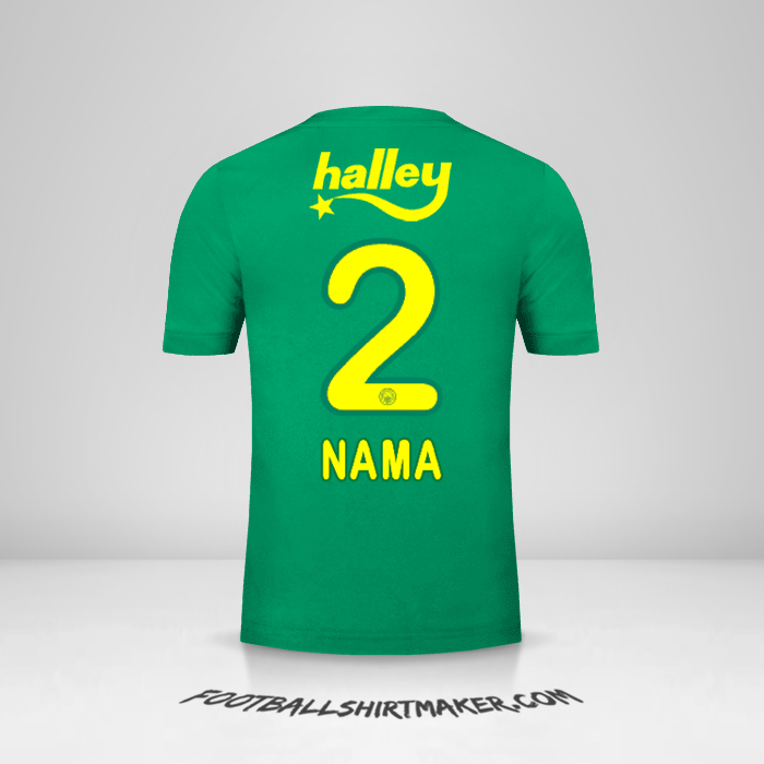 Jersey Fenerbahce SK 2017/18 Ketiga -  nama - 2