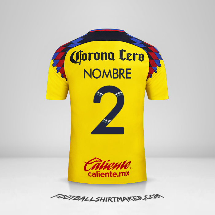 Jersey Club America 2017/18 Tercera -  nombre - 2