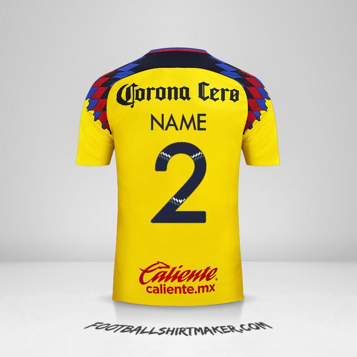 Shirt Club America 2017/18 Third -  name - 2