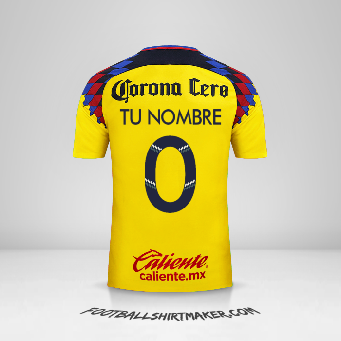 Jersey Club America 2017/18 III -  tu nombre - 0