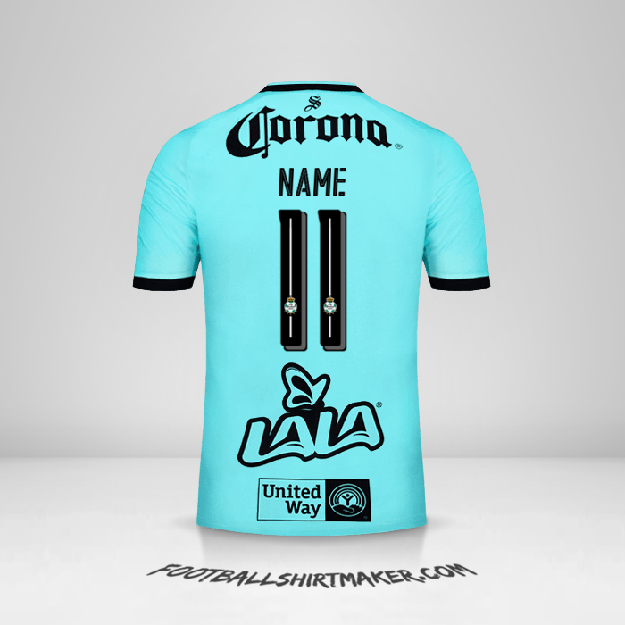 Shirt Santos Laguna 2017/18 Third -  name - 11
