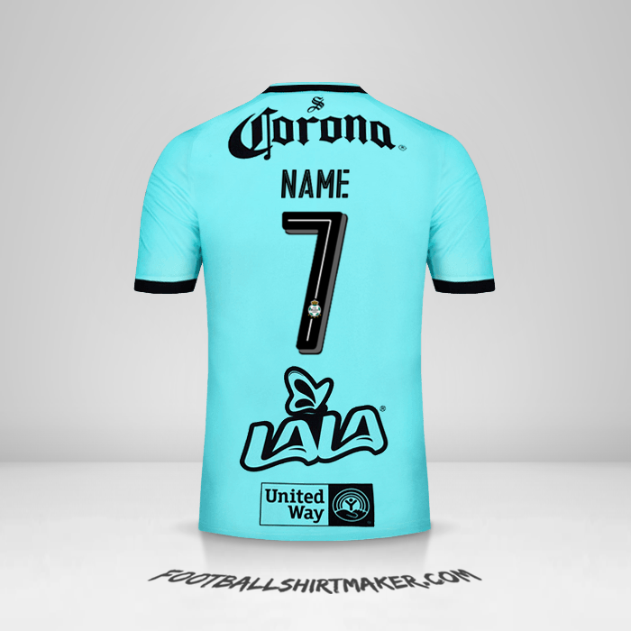 Shirt Santos Laguna 2017/18 Third -  name - 7