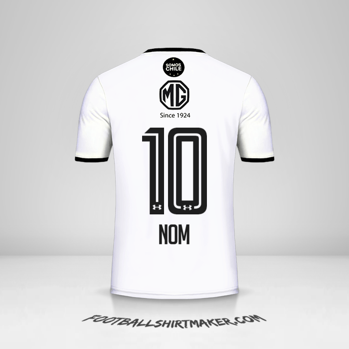 Maillot Colo Colo 2018 -  nom - 10