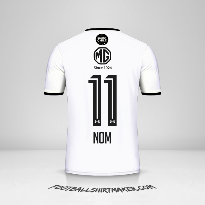 Maillot Colo Colo 2018 -  nom - 11