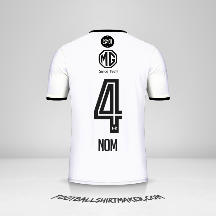 Maillot Colo Colo 2018 -  nom - 4