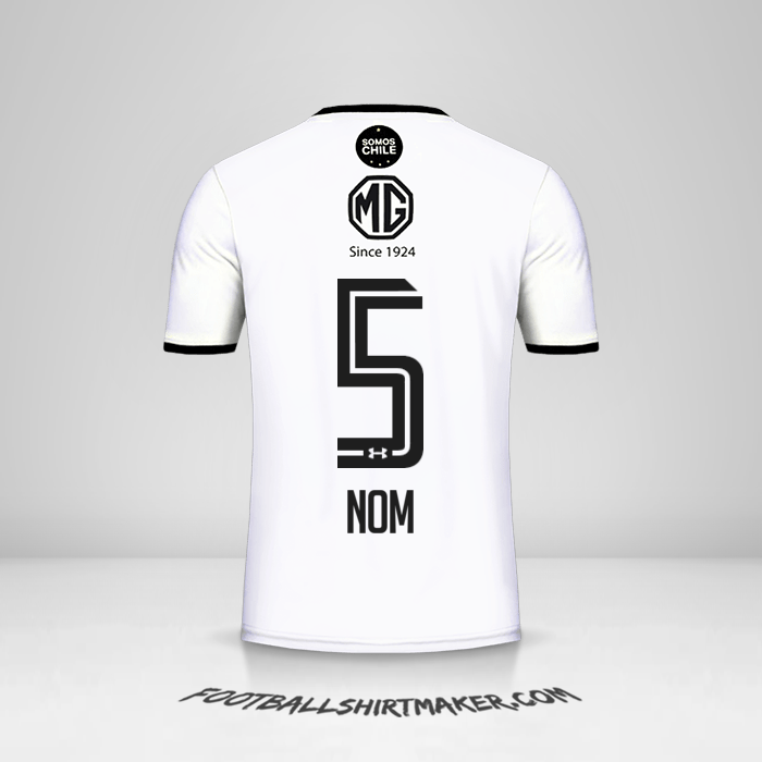 Maillot Colo Colo 2018 -  nom - 5