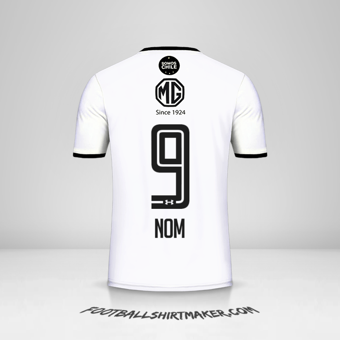 Maillot Colo Colo 2018 -  nom - 9