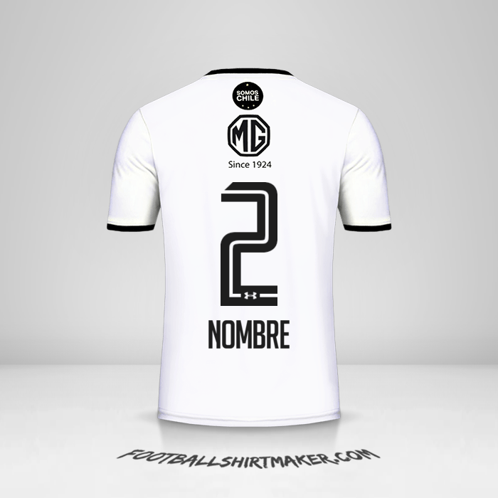 Jersey Colo Colo 2018 -  nombre - 2