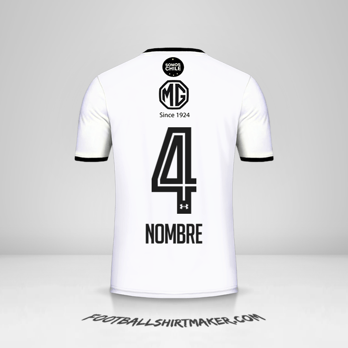 Jersey Colo Colo 2018 -  nombre - 4
