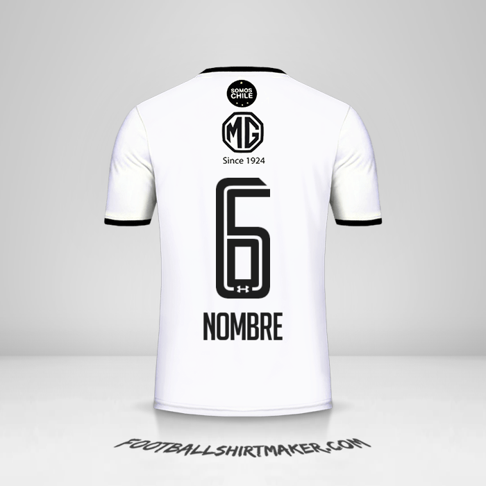 Jersey Colo Colo 2018 -  nombre - 6