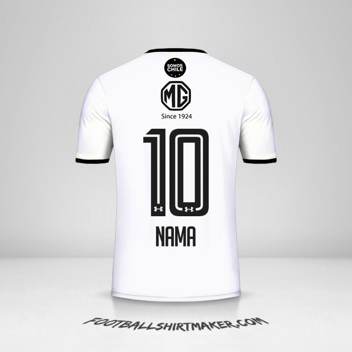 Jersey Colo Colo 2018 -  nama - 10