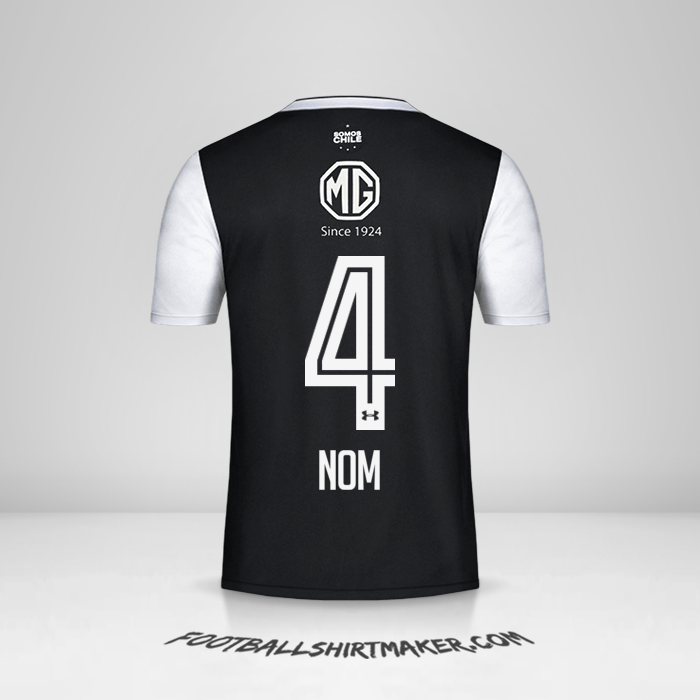 Maillot Colo Colo 2018 Extérieur -  nom - 4