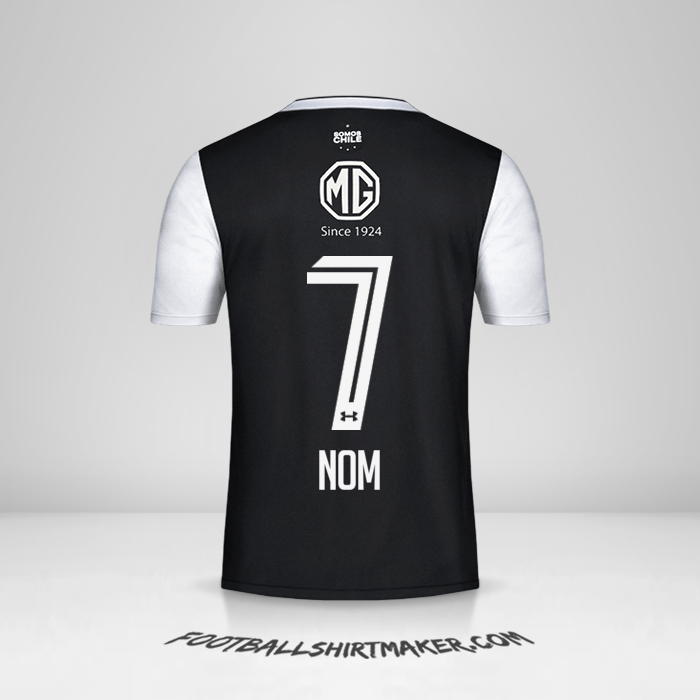Maillot Colo Colo 2018 Extérieur -  nom - 7